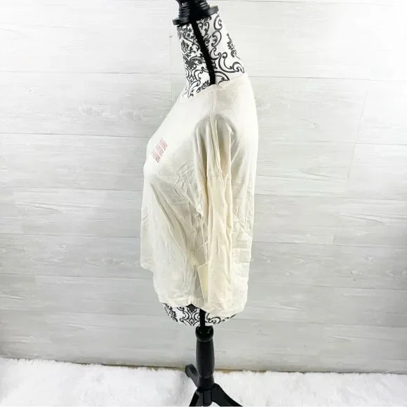 Mate The Label Girlfriends Devi 3/4 Sleeves Organic T-Shirt Top NWT - Picture 7 of 11